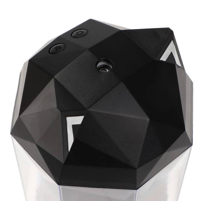 Увлажнитель воздуха Luazon HM-12  Увлажнитель воздуха Luazon HM-12 "Волк", ультразвуковой, 650 мл, 2 Вт, погружной, USB,черный