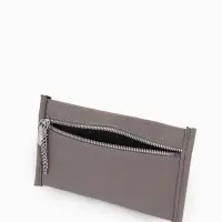 Сумка женская тоут TEXTURA на молнии, с кошельком, 30&times;10&times;24 см, тёмно-серый