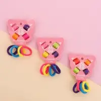 Набор для волос Выбражулька &laquo;Бабочка&raquo;, 4 крабика, 4 резинки, яркий глянец