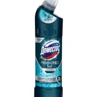 DOMESTOS средство чистящее, зеленая свежесть с активными пробиотиками 750 мл
