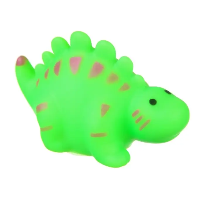 Резиновые игрушки для ванны Крошка Я &laquo;Динопарк&raquo;, с пищалкой, в наборе 6 шт., МИКС