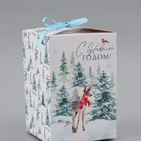 Набор подарочных коробок &laquo;Время чудес&raquo; , 3 шт. , 12&times;12&times;18 см