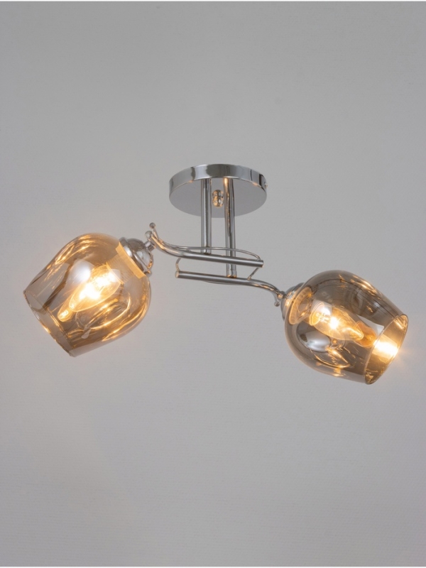 Люстра Люстра "Муза" 2х40Вт Е27 хром