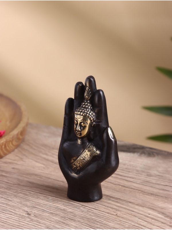Сувенир бронза Сувенир бронза "Рука Будды" 7х3х12 см