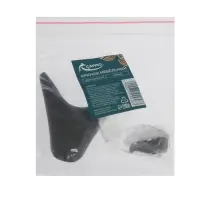 Крючок мебельный CAPPIO GOAT, двухрожковый, цвет черный