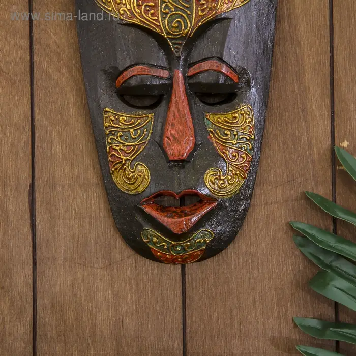 Маска Маска "Чудо" дерево 3х12х30 см