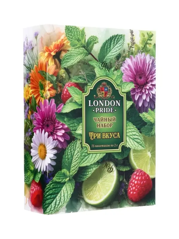 Чайный набор Лондон Прайд &laquo;Три вкуса&raquo; , 150 гр
