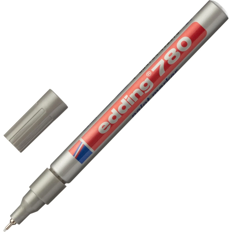 Маркер лаковый EDDING E-780/54 серебр. 0,8мм