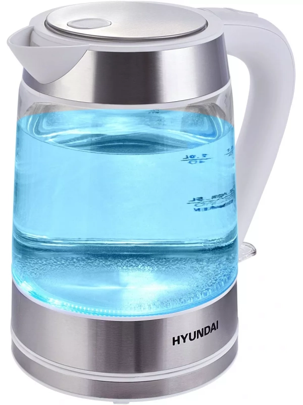 Чайник HYK-G3606 1,7л 2200Вт белый (стекло) Чайник HYK-G3606 1,7л 2200Вт белый (стекло)