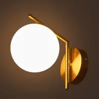 Бра 74534/1W, 1x40Вт, E27, цвет латунь