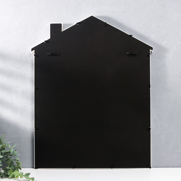 Мультирамка  Мультирамка "СЕМЬЯ" коллаж на 9 фото 10х15 см, белый с золотым