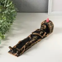 Подставка для благовоний, под свечу &laquo;Вечность&raquo;, 26&times;5&times;5 см, гипс под бронзу винтаж