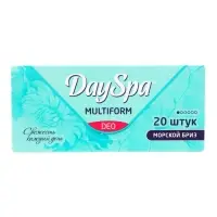 Прокладки ежедневные Day Spa, мультиформ, аромат бриз, ультратонкие, 20 шт.