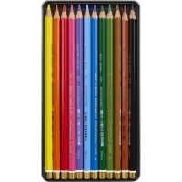 Карандаши цветные худож. POLYCOLOR 3822 12цв/наб мет.кор. 3822012002PL