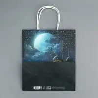 Пакет подарочный крафтовый &laquo;Рамадан&raquo;, 22&times;25&times;12 см