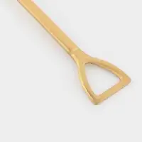 Вилка десертная Magistro &laquo;Грабли&raquo;, длина 12 см, нержавеющая сталь, золотистая