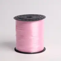 Лента упаковочная розовая, микс, 5 мм &times; 225 м