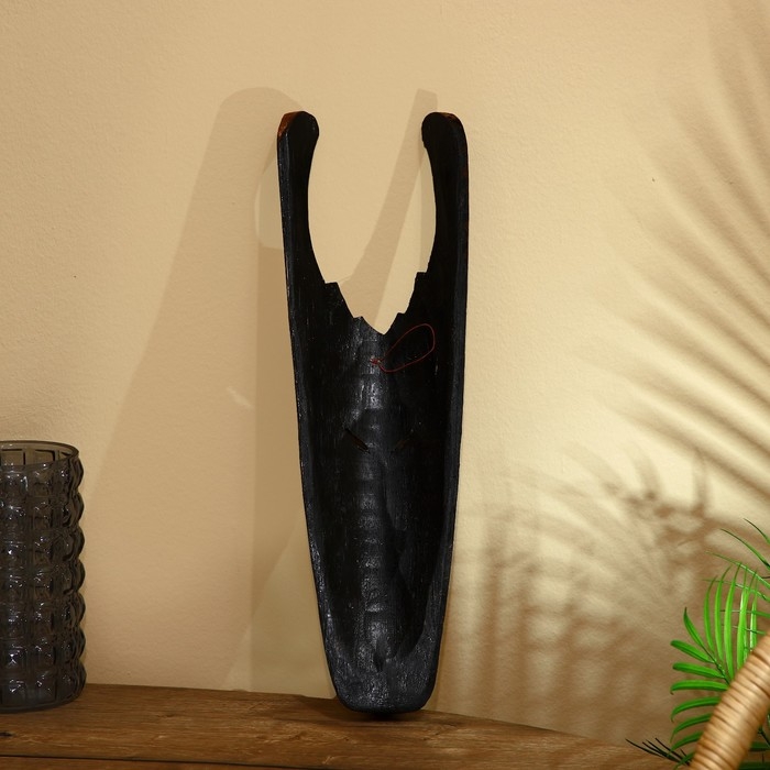 Маска «Юник», 15×7×50 см, албезия, текстиль