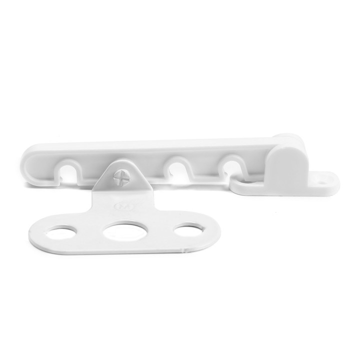 Ограничитель открывания окна пластиковый, L=105, белый 50 шт Ограничитель открывания окна пластиковый, L=105, белый 50 шт