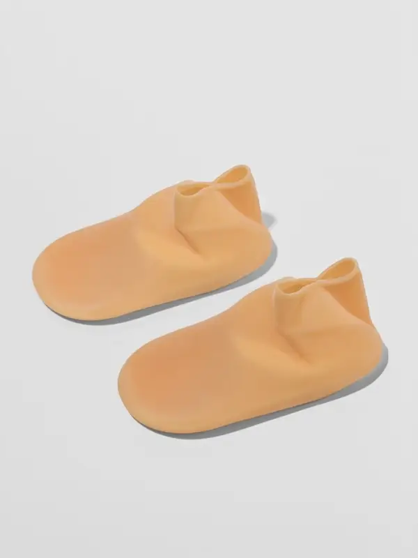 Носочки для педикюра, силиконовые, универсальный размер, 20.7&times;10 см