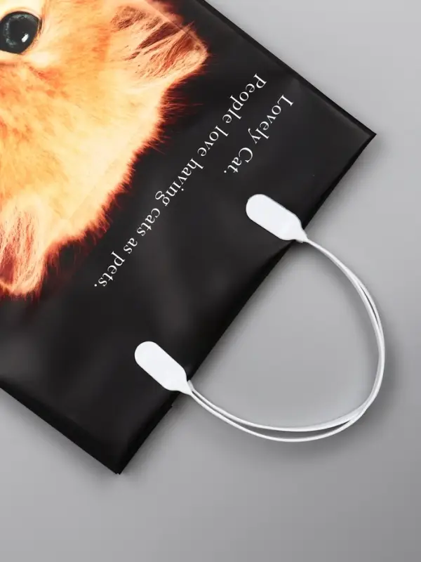 Пакет &laquo;Котенок&raquo;, мягкий пластик, 26&times;23 см, 100 мкм