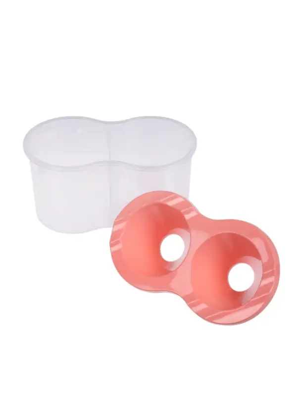 Стакан - непроливайка для рисования двойной Calligrata &laquo;Прованс&raquo;, 150 мл &times;2, пастельный МИКС