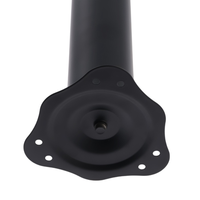 Опора мебельная, барная, ТУНДРА, 60х820 мм, цвет черный Опора мебельная, барная, ТУНДРА, 60х820 мм, цвет черный