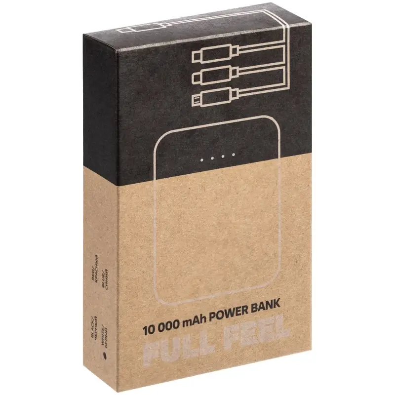 Внешний аккумулятор Uniscend Full Feel Type-C, 10000 мАч, белый Внешний аккумулятор Uniscend Full Feel Type-C, 10000 мАч, белый