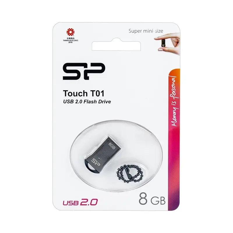 USB накопитель 8 GB Silicon Power Touch T01