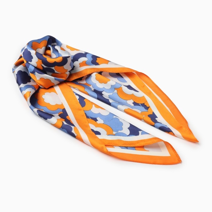 Платок женский MINAKU р-р 70*70 см, цв. оранжевый Платок женский MINAKU р-р 70*70 см, цв. оранжевый