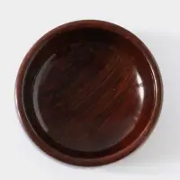 Чаша &laquo;Стебель&raquo;, 12&times;12&times;5 см, дерево шишам