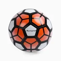 Футбольный мяч ONLYTOP, машинная сшивка, 32 панели, р. 5, PVC, МИКС