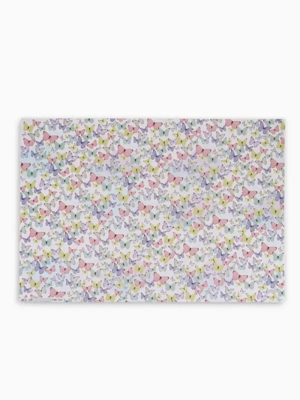 Бумага упаковочная глянцевая &laquo;Светлые бабочки&raquo;, 70&times;100 см