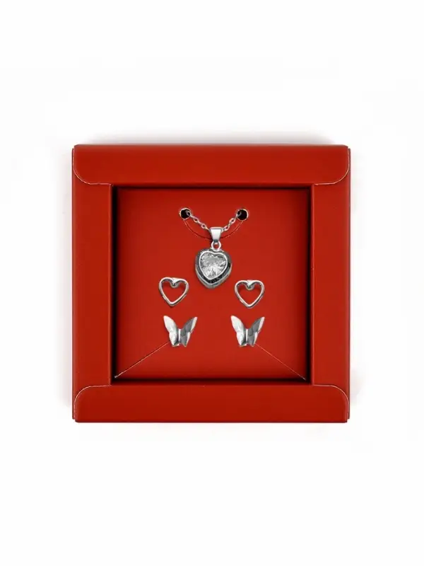 Коробка под бижутерию «Красная», 7.5 х 7.5 х 3 см Коробка под бижутерию «Красная», 7.5 х 7.5 х 3 см