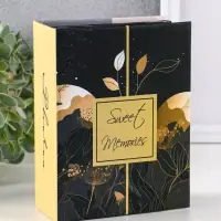 Фотоальбом "Воспоминания" 100ф 10X15см, ПП карм., черные страницы, черные страницы Фотоальбом "Воспоминания" 100ф 10X15см, ПП карм., черные страницы, черные страницы