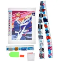 Алмазная мозаика с полным заполнением на холсте &laquo;Воин с мечом&raquo;&lrm;, 20&times;30 см