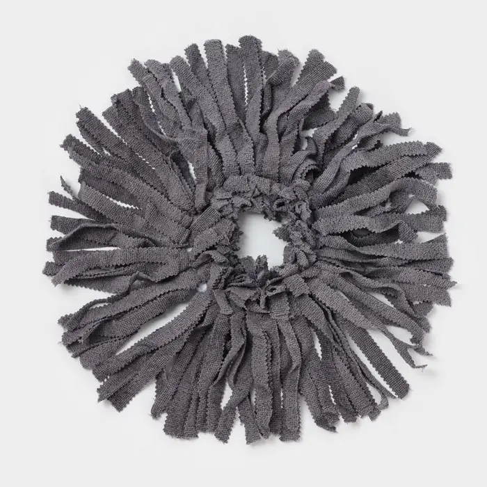 Насадка для швабры с отжимом - центрифугой, кольцо 16 см, серая