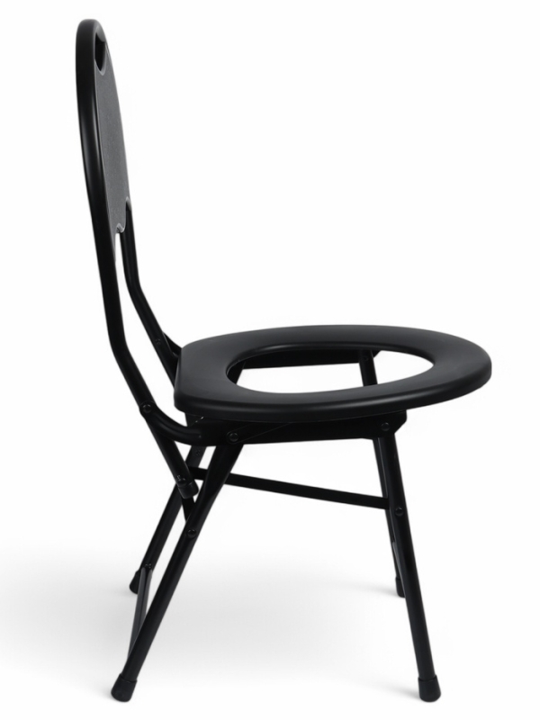 Стул - туалет туристический Maclay складной, со спинкой, 38×32×77 см, до 75 кг