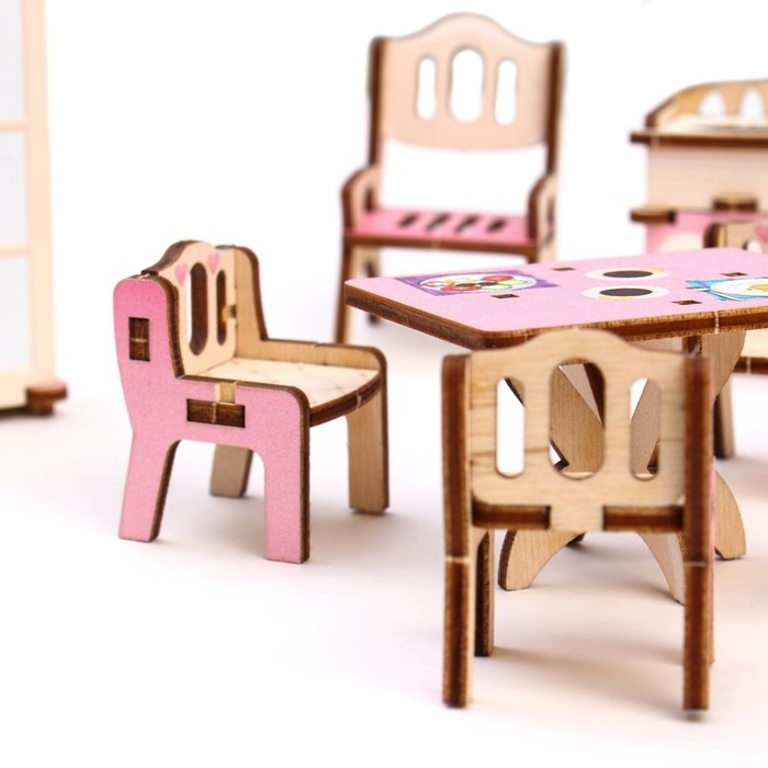 Кукольная мебель «Гостиная» Кукольная мебель «Гостиная»