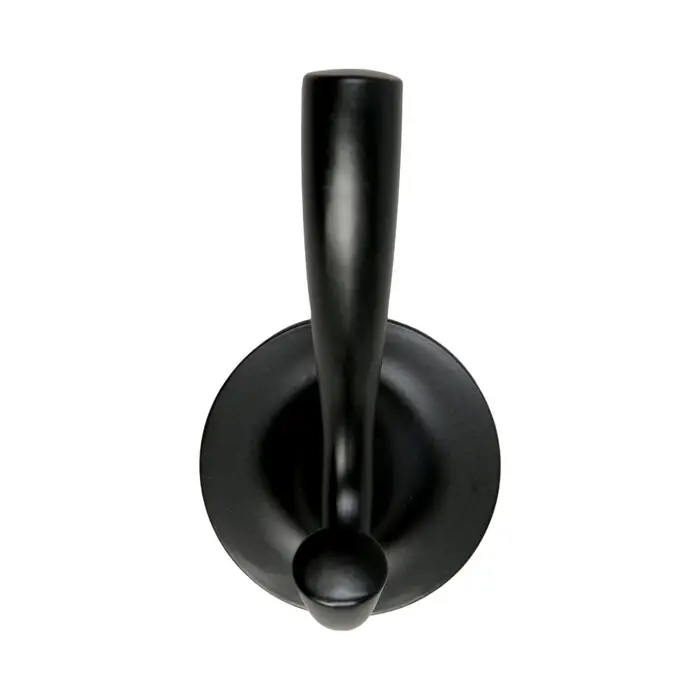 Крючок мебельный CAPPIO CONE, двухрожковый, цвет черный