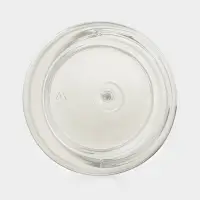 Ёмкость для сыпучих продуктов Asti, 1.5 л, d=9.2 см, h=27 см, пластик, прозрачная, крышка чёрная