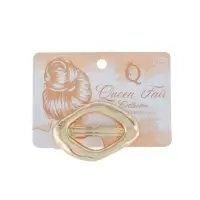 Заколка - автомат для волос QF &laquo;Биатрикс&raquo; грация, 6 см, золото