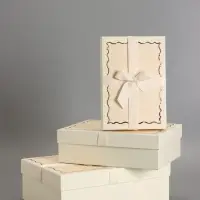 Наборок коробок 3 в 1 прямоугольные 33.5*25*11.5 29*21*9 24.5*17*6.5 см