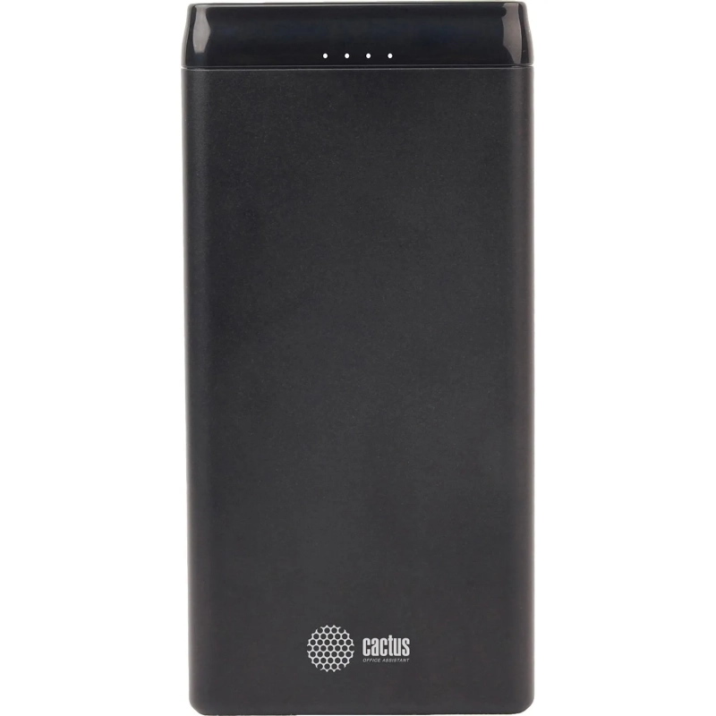 Внешний аккумулятор Cactus CS-PBFSFT-10000 10000mAh 2.1A 2xUSB черный