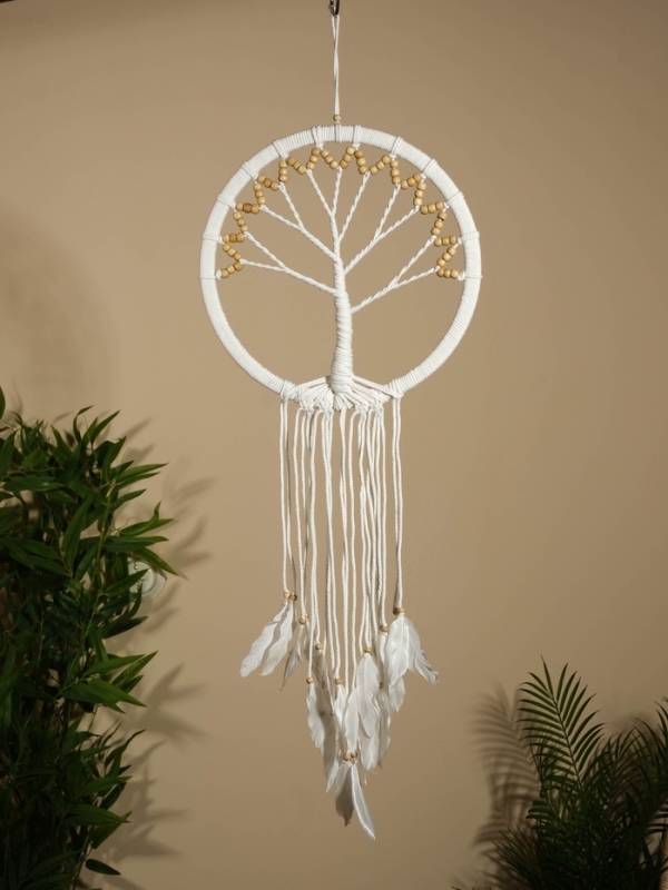 Ловец снов "Белое дерево" 32х90 см.