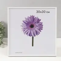 Фоторамка пластик Lida 30х30 см белый (пластиковый экран) Фоторамка пластик Lida 30х30 см белый (пластиковый экран)