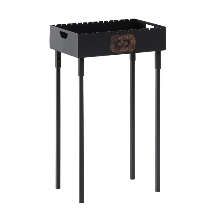 Мангал Мангал "Астрахань" толщина стали 3 мм, жаровня 13 см, 35 х 50 х 80 см