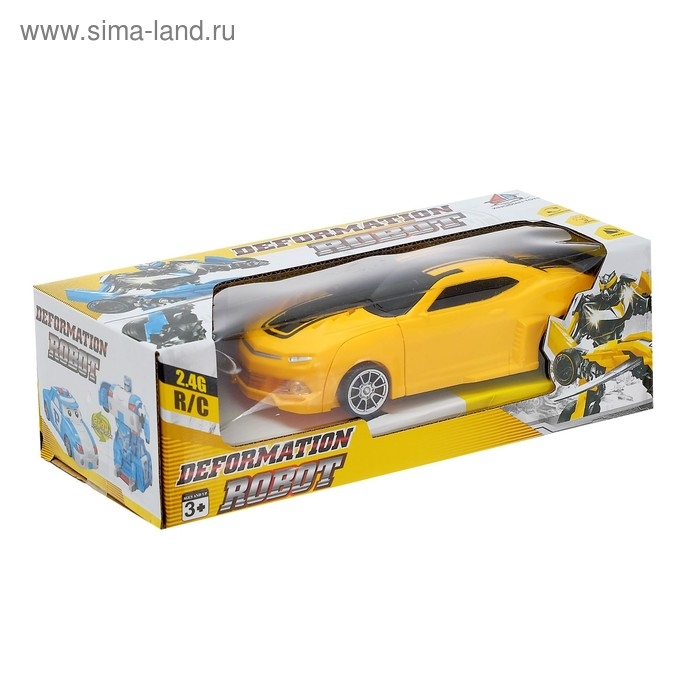 Робот радиоуправляемый «Автобот», трансформируется, работает от батареек