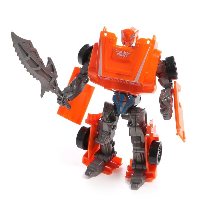 Робот-трансформер «Внедорожник», цвет оранжевый