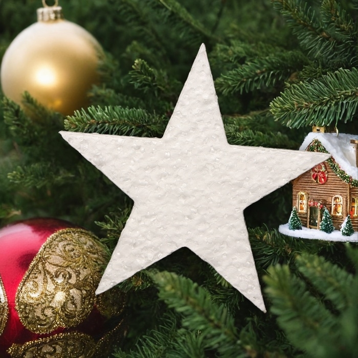 Форма из пенопласта Форма из пенопласта "Звезда", 10 х 2 см, набор 5 шт